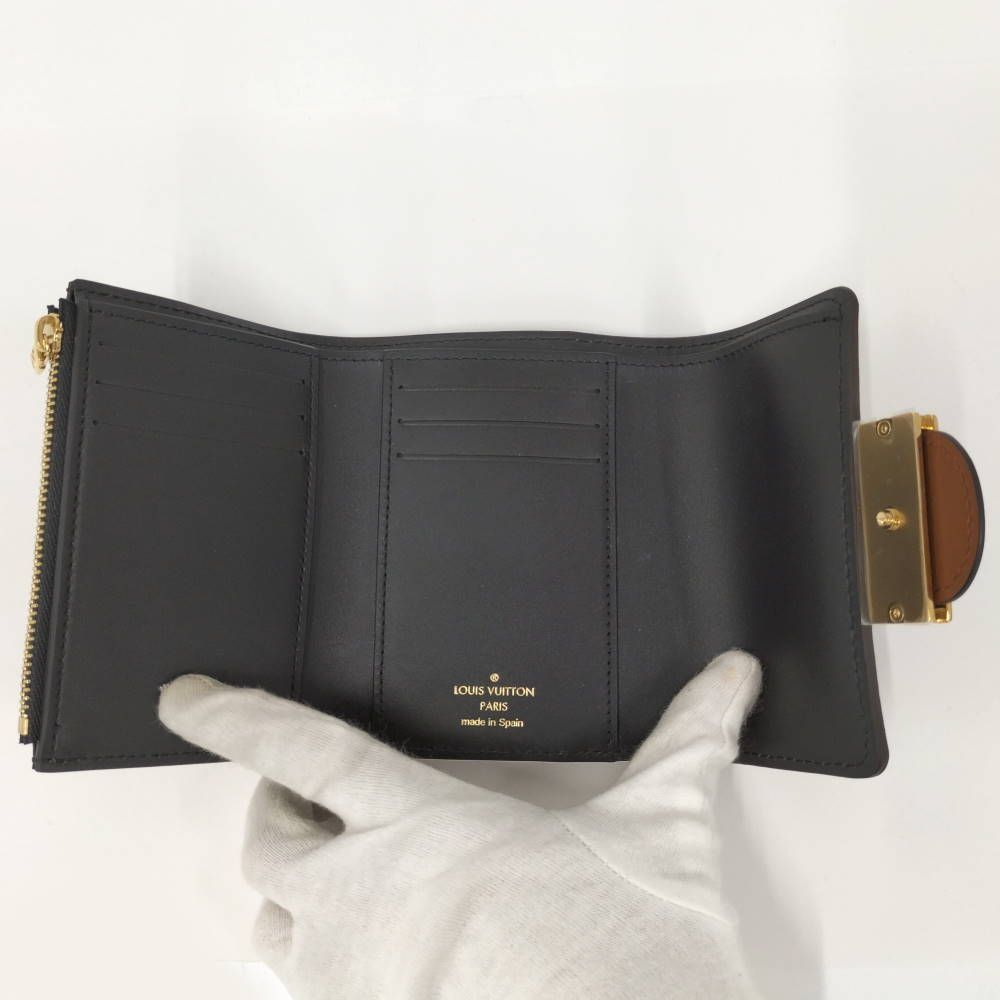 Louis Vuitton Portefeuille Dauphine Compact Trifold Wallet Monogram — view 2