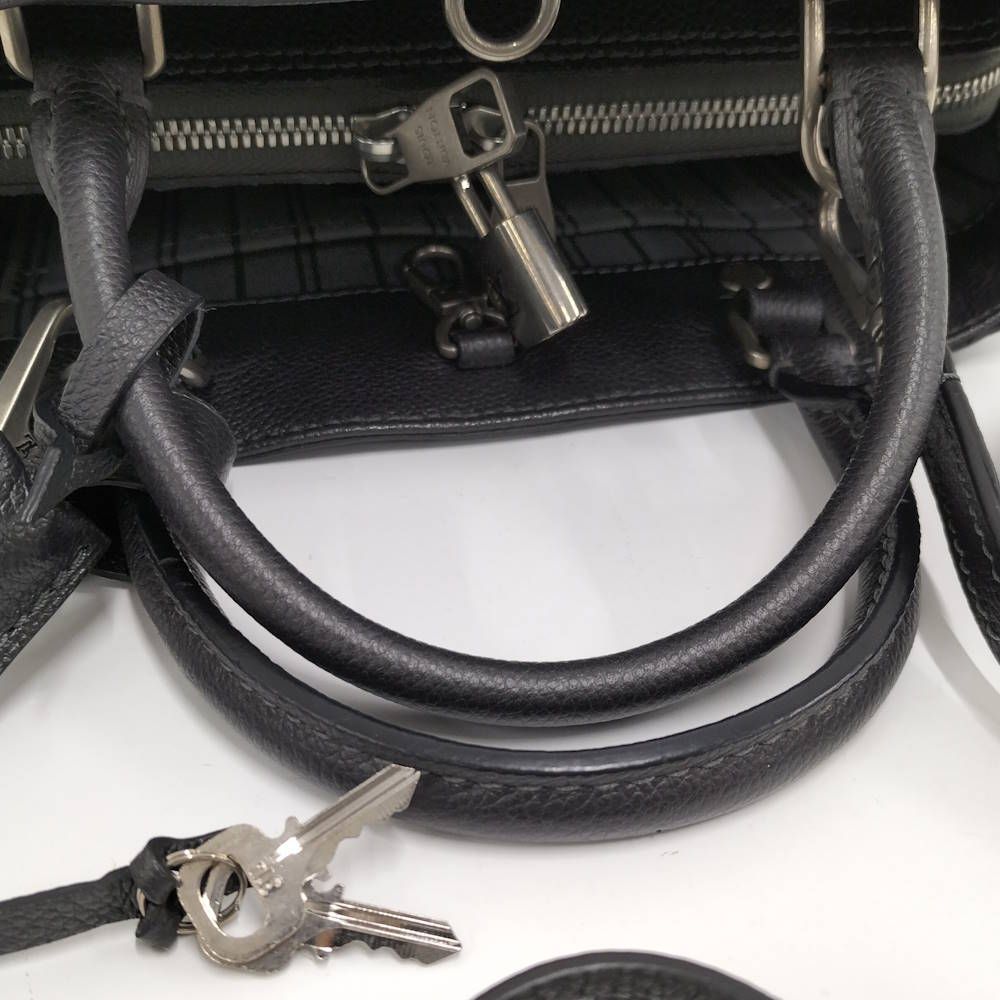Louis Vuitton Montaigne BB 2-Way Bag Monogram Empreinte Studs Black — view 8