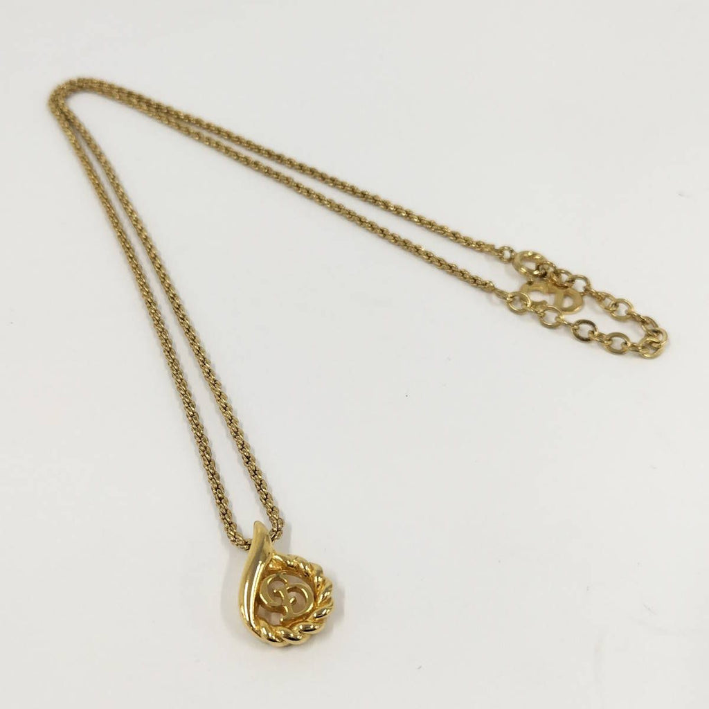 Dior Necklace Plated Gold — view 3
