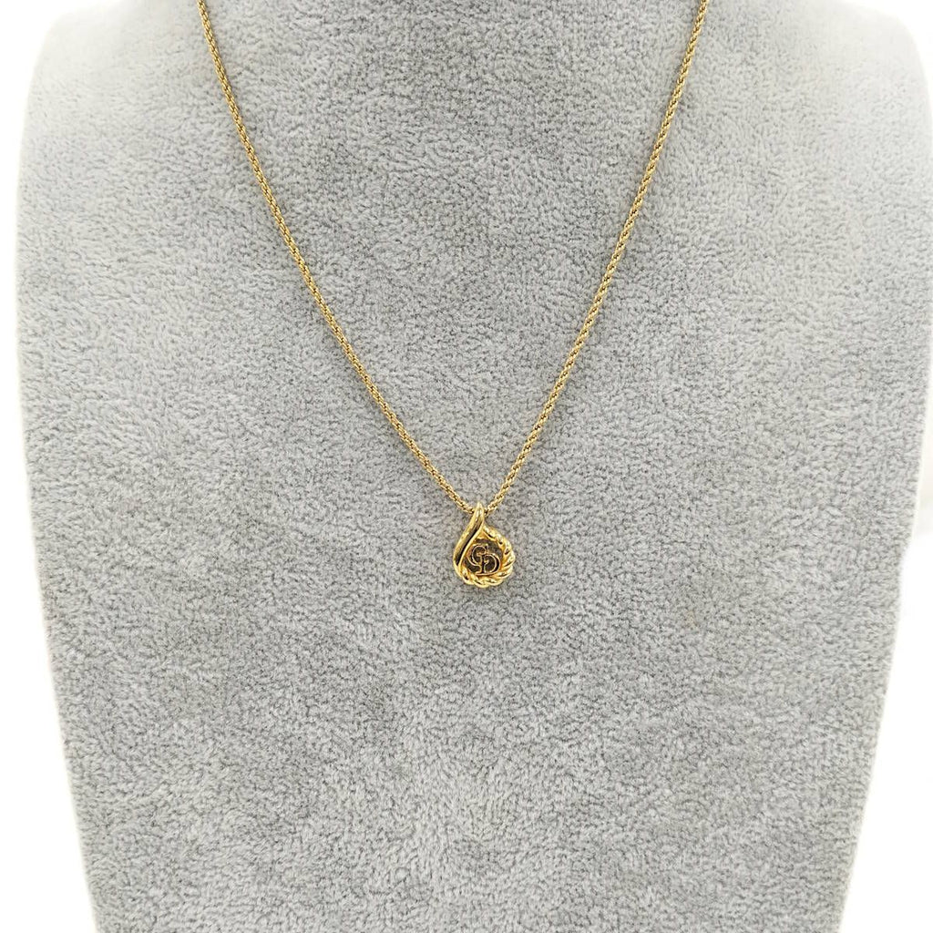Dior Necklace Plated Gold — view 9