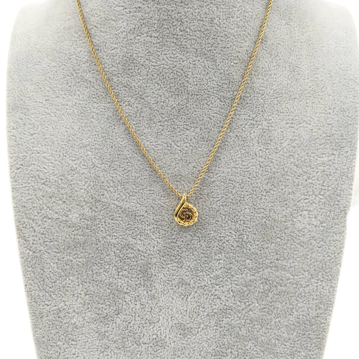 Dior Necklace Plated Gold — view 9