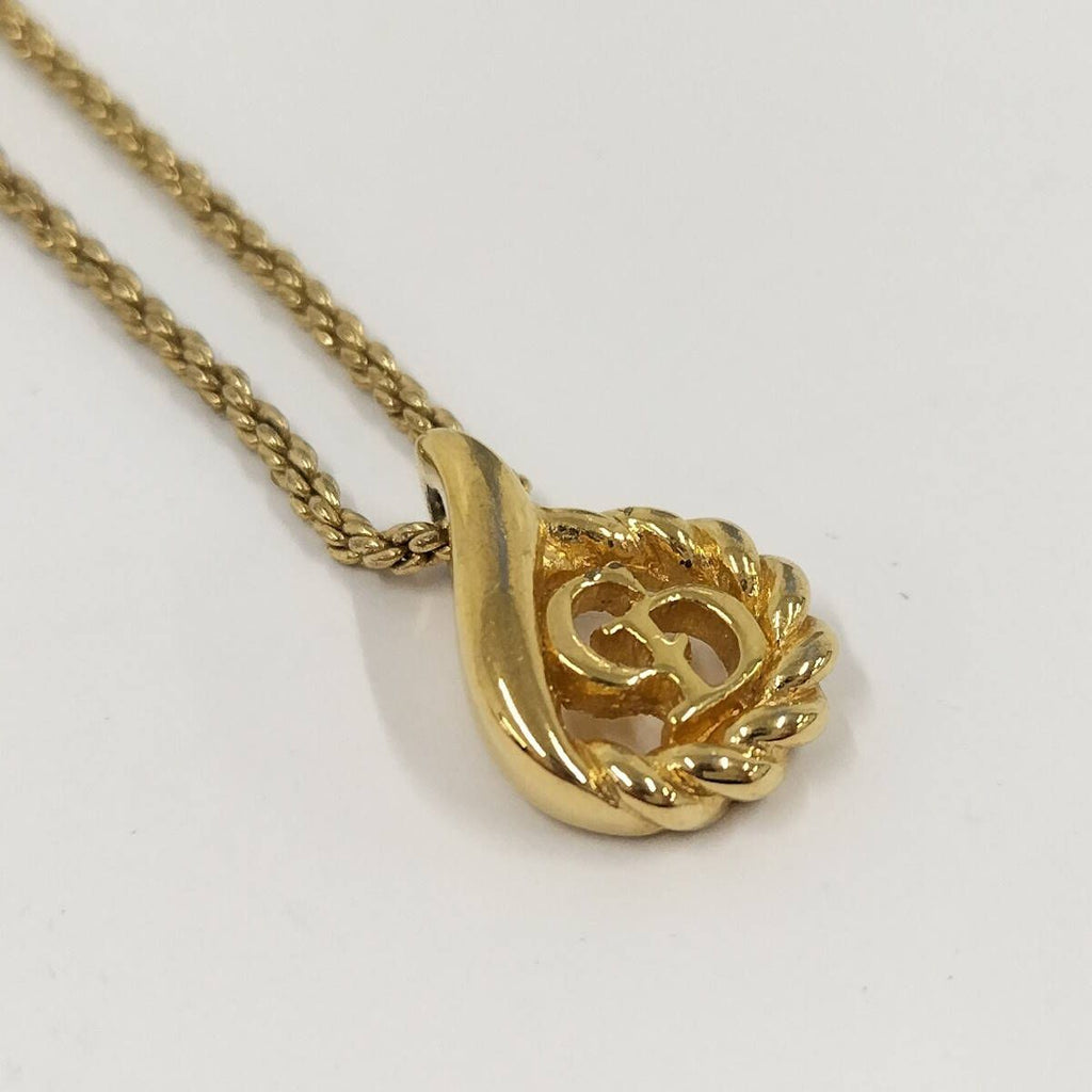 Dior Necklace Plated Gold — view 6