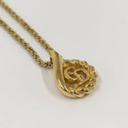 Dior Necklace Plated Gold — view 6