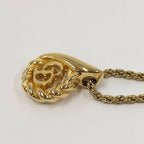 Dior Necklace Plated Gold — view 4