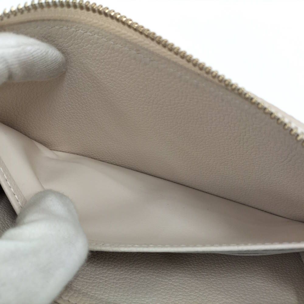 Louis Vuitton Zippy Wallet Zip Around Monogram Empreinte Dream Beige — view 8
