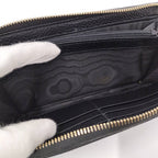 Gucci Soho Zip Around Wallet Interlocking Leather Black — view 9