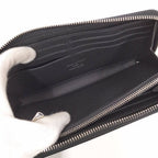 Louis Vuitton Zippy Wallet Horizontal Zip Around Taiga Noir Black — view 8