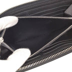 Louis Vuitton Zippy Wallet Horizontal Zip Around Taiga Noir Black — view 9