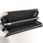 Louis Vuitton Zippy Wallet Horizontal Zip Around Taiga Noir Black — view 2