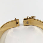 Louis Vuitton Bangle Nanogram Plated Gold Bracelet — view 8