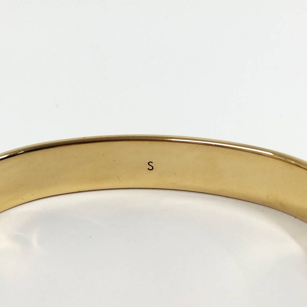 Louis Vuitton Bangle Nanogram Plated Gold Bracelet — view 6