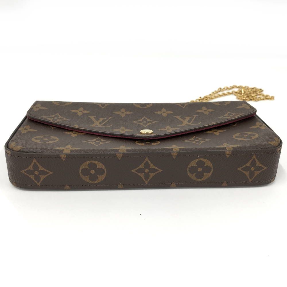 Louis Vuitton Pochette Felicie Chain Shoulder Bag Monogram — view 5