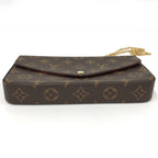 Louis Vuitton Pochette Felicie Chain Shoulder Bag Monogram — view 5