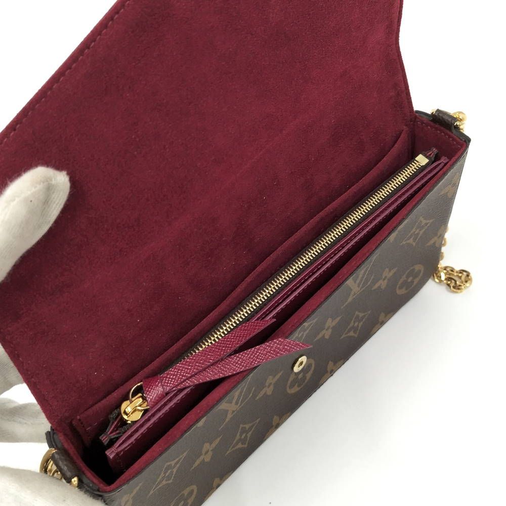 Louis Vuitton Pochette Felicie Chain Shoulder Bag Monogram — view 7
