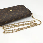 Louis Vuitton Pochette Felicie Chain Shoulder Bag Monogram — view 4