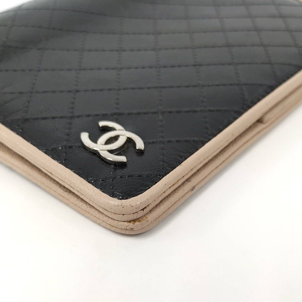 Chanel Notebook Cover Leather Black Agenda — view 6