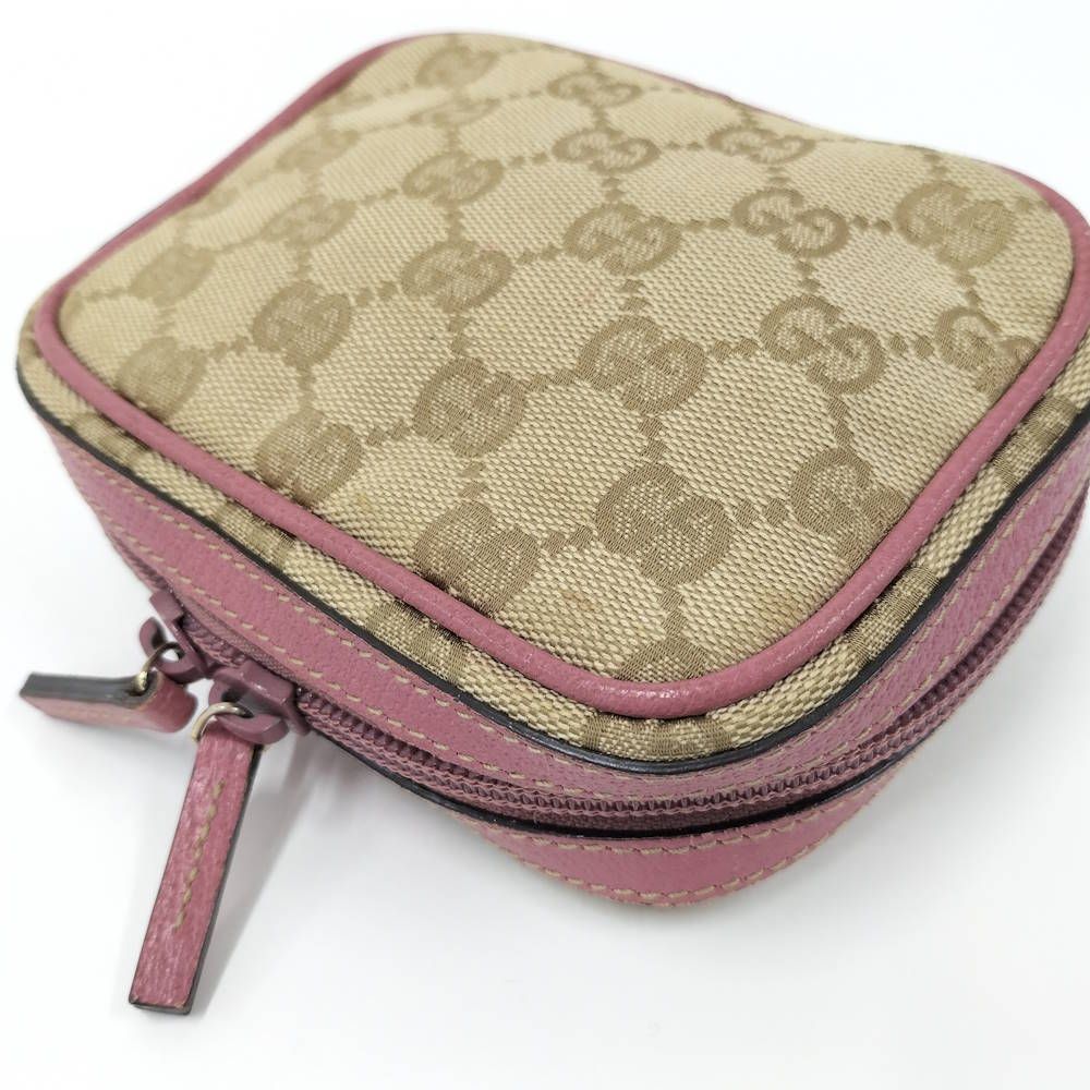 Gucci Pouch GG Canvas Beige — view 5