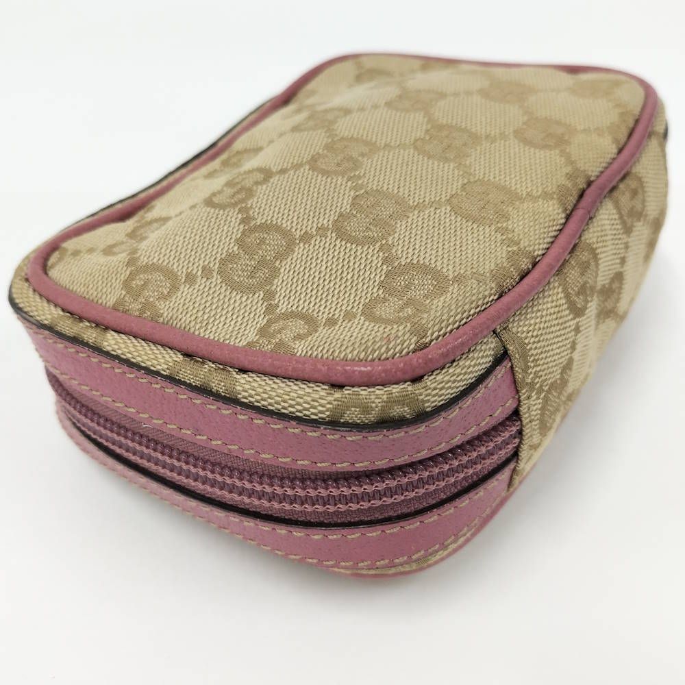 Gucci Pouch GG Canvas Beige — view 3