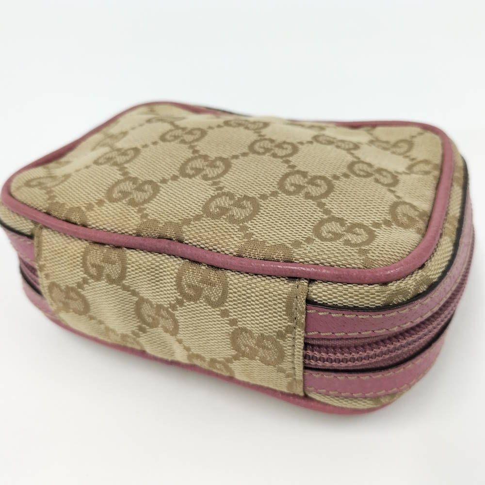 Gucci Pouch GG Canvas Beige — view 4