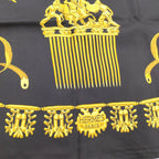 Hermes Carre 90 Scarf les Cavaliers D'or Golden Knight Silk — view 3