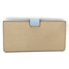 Prada Bifold Wallet Saffiano Leather Beige — view 3