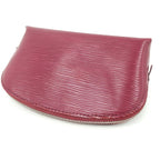 Louis Vuitton Pochette Cosmetic Pouch Epi Red — view 6