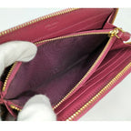 Prada Zip Around Wallet Saffiano Leather Pink — view 8