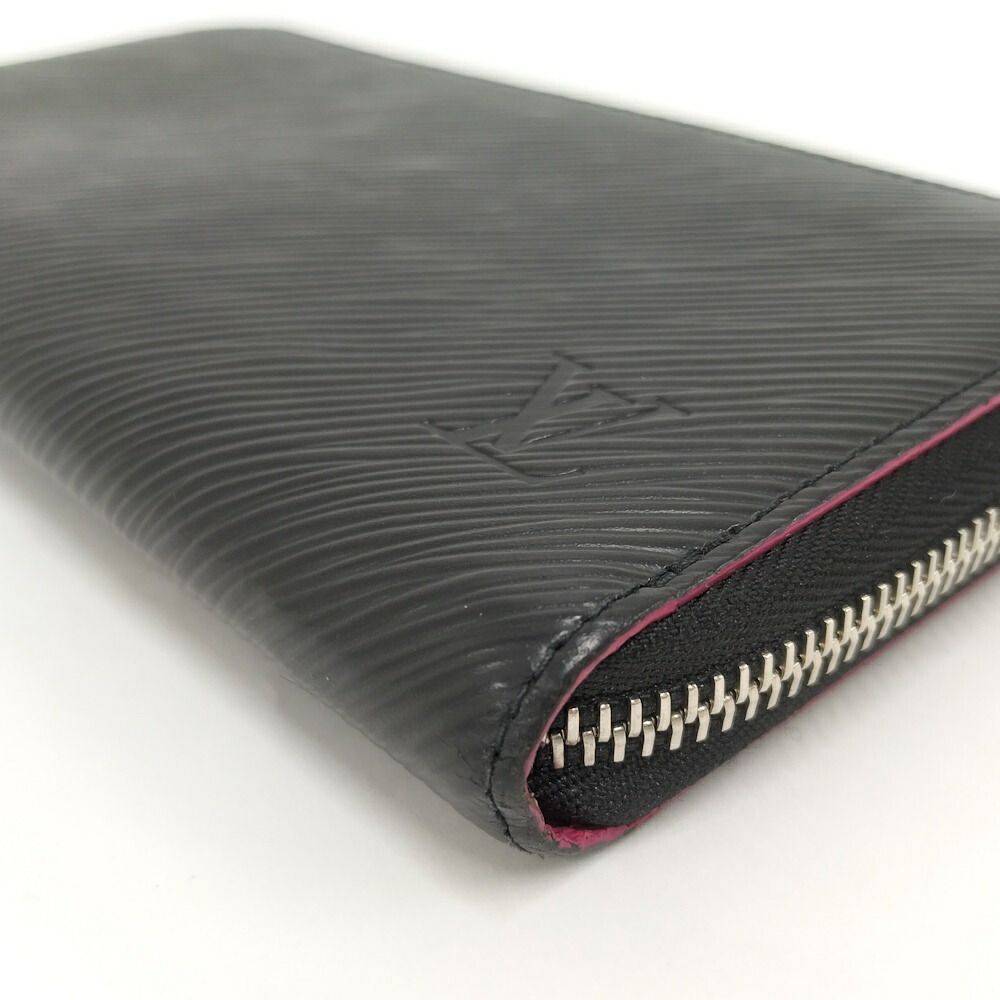 Louis Vuitton Zip Around Wallet Zippy Epi Noir Black — view 4