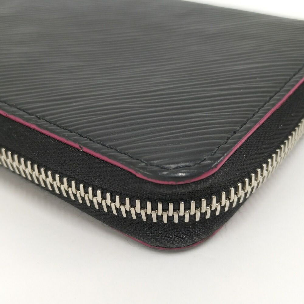 Louis Vuitton Zip Around Wallet Zippy Epi Noir Black — view 6