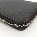 Louis Vuitton Zip Around Wallet Zippy Epi Noir Black — view 6