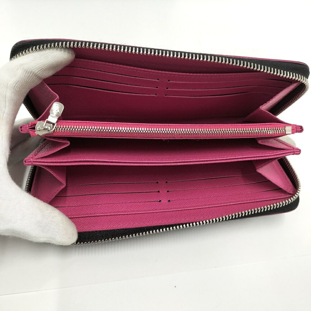 Louis Vuitton Zip Around Wallet Zippy Epi Noir Black — view 2