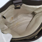 Gucci Ski Tote GG Canvas Leather Brown — view 8