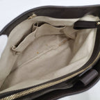 Gucci Ski Tote GG Canvas Leather Brown — view 9