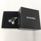 Chanel Earrings CC Logo Plated Blue — view 8