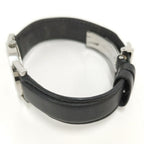 Gucci Watch SS Quartz Leather Black Dial — view 4