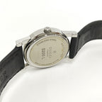 Gucci Watch SS Quartz Leather Black Dial — view 9