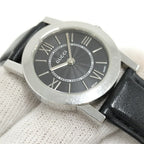 Gucci Watch SS Quartz Leather Black Dial — view 7