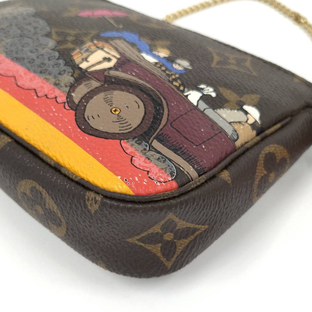 Louis Vuitton Mini Pochette Accessoire Illust Evasion Pouch Monogram — view 3