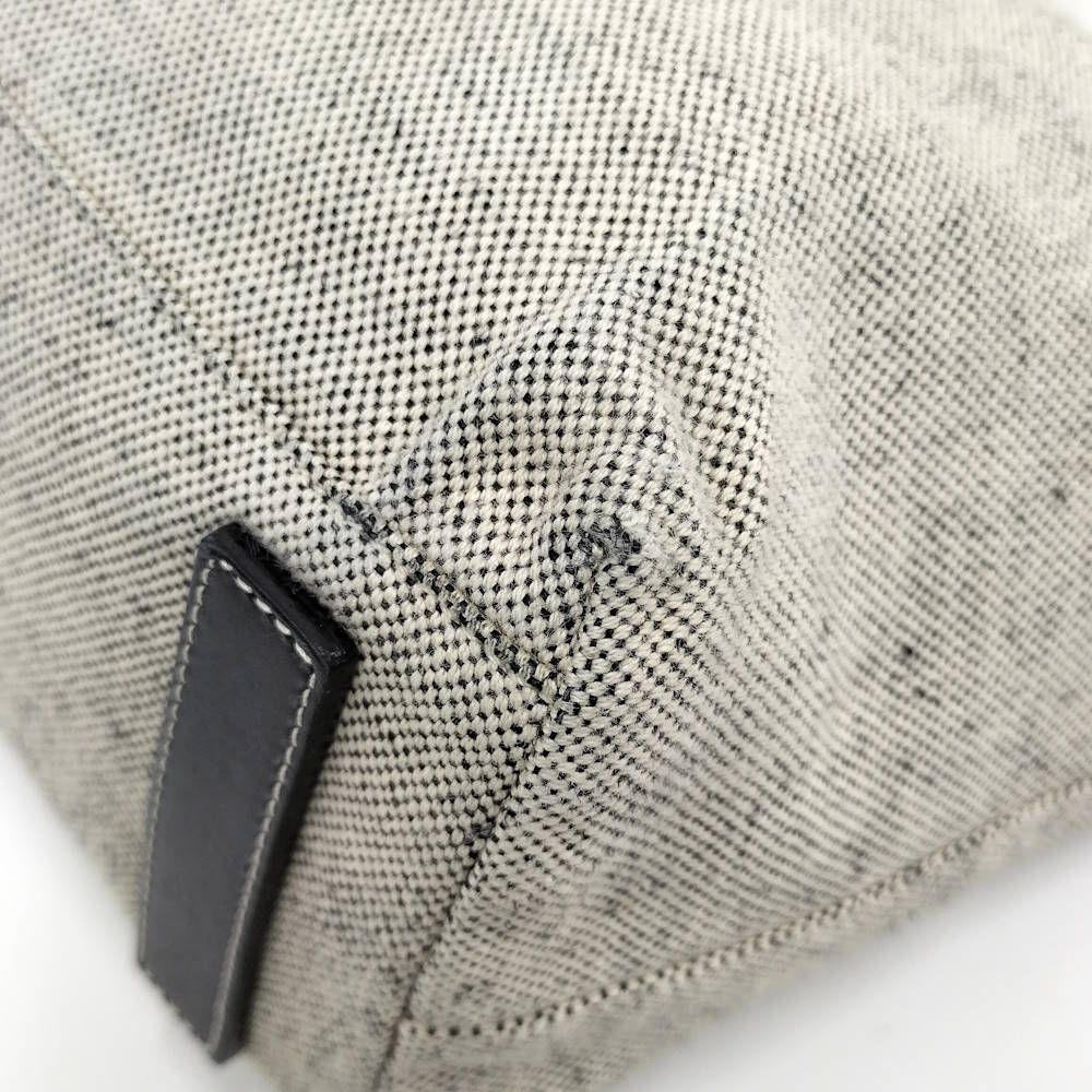 Prada Tote Sports Canvas Leather Gray — view 3
