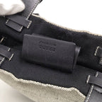 Prada Tote Sports Canvas Leather Gray — view 8