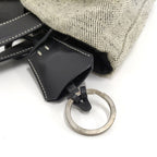 Prada Tote Sports Canvas Leather Gray — view 5