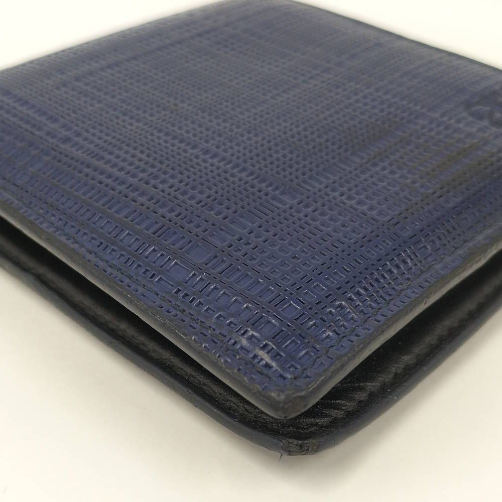 Loewe Bifold Wallet Leather Navy — view 4