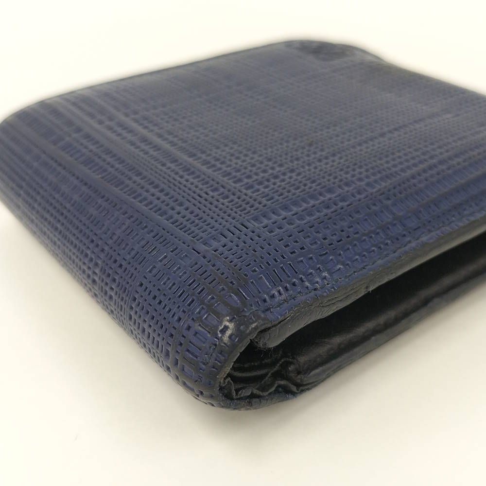 Loewe Bifold Wallet Leather Navy — view 6