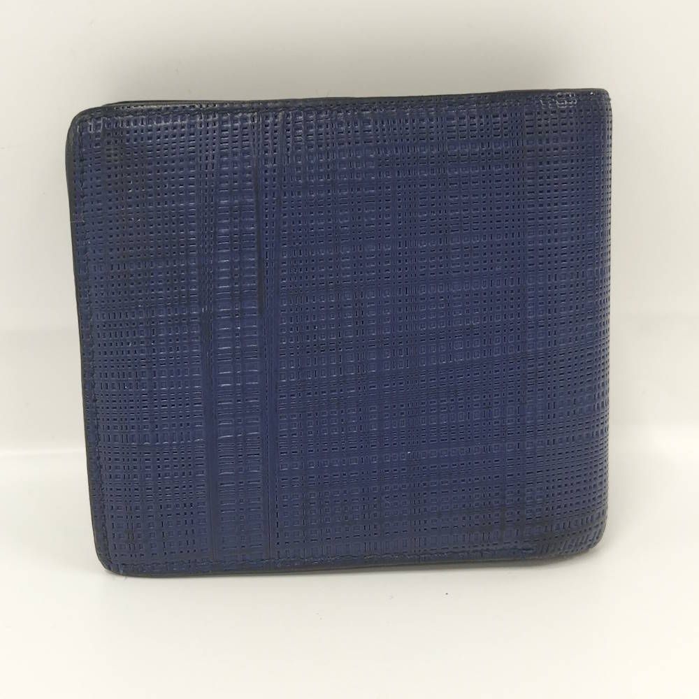 Loewe Bifold Wallet Leather Navy — view 3