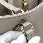 Louis Vuitton On The Go MM 2-Way Shoulder Bag Monogram Empreinte Tourterelle — view 6