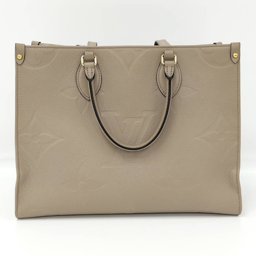 Louis Vuitton On The Go MM 2-Way Shoulder Bag Monogram Empreinte Tourterelle — view 2