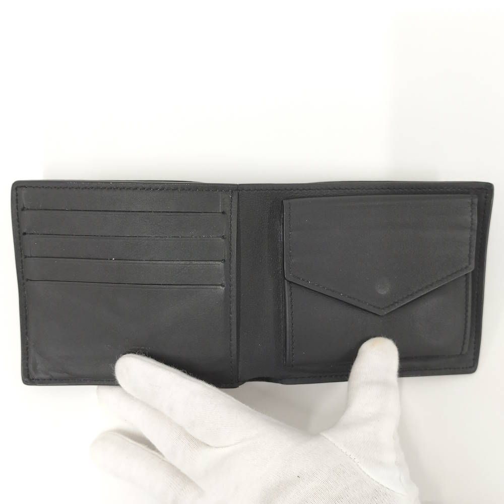 Louis Vuitton LV Aerogram Portefeuille Marco Bifold Wallet Leather Black — view 2