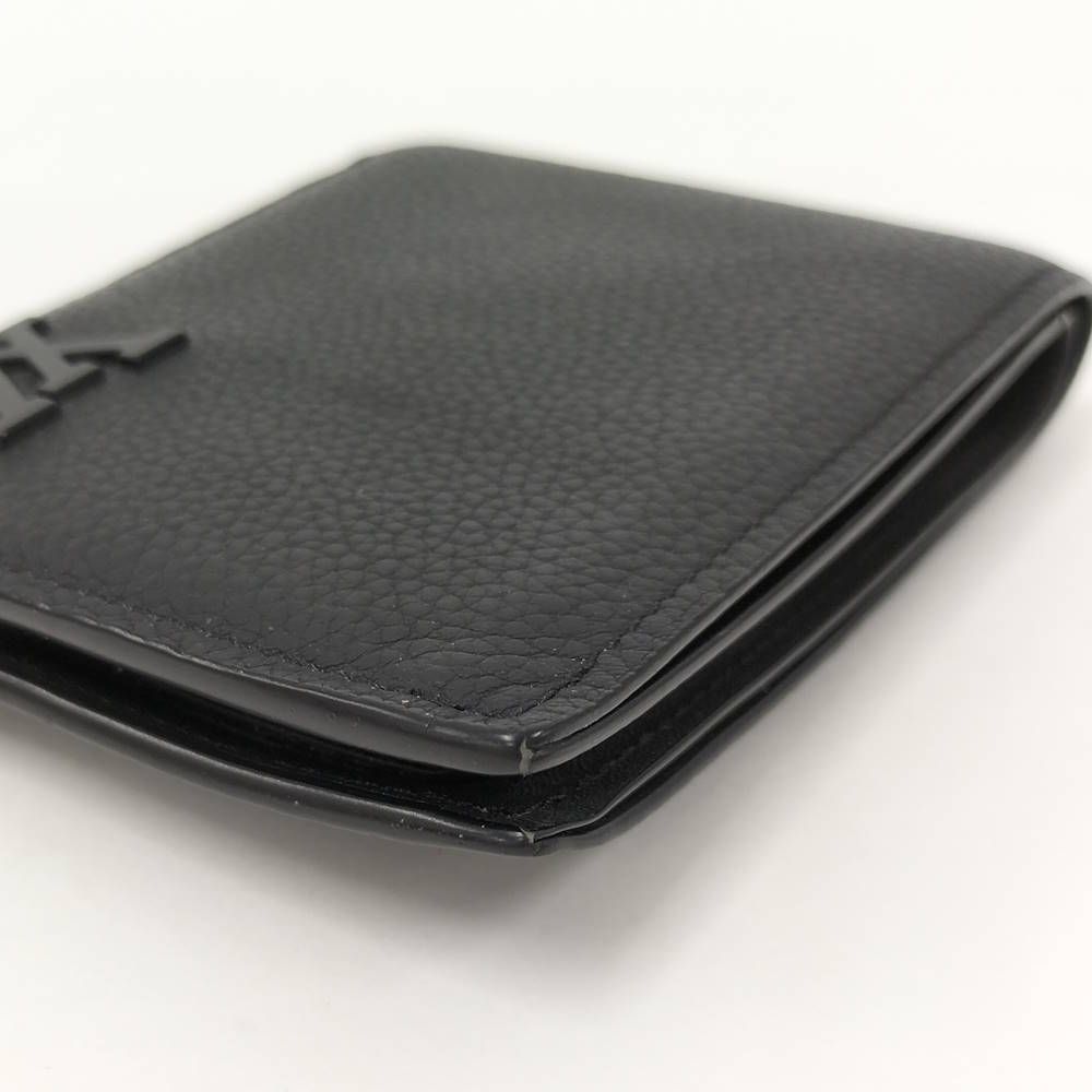 Louis Vuitton LV Aerogram Portefeuille Marco Bifold Wallet Leather Black — view 4