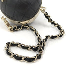 Chanel Mini Bag Charm Quilted Lambskin Leather Black — view 4