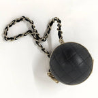 Chanel Mini Bag Charm Quilted Lambskin Leather Black — view 2